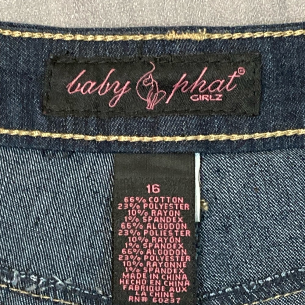Baby Phat Girlz Denim Shorts - Picture 3 of 9